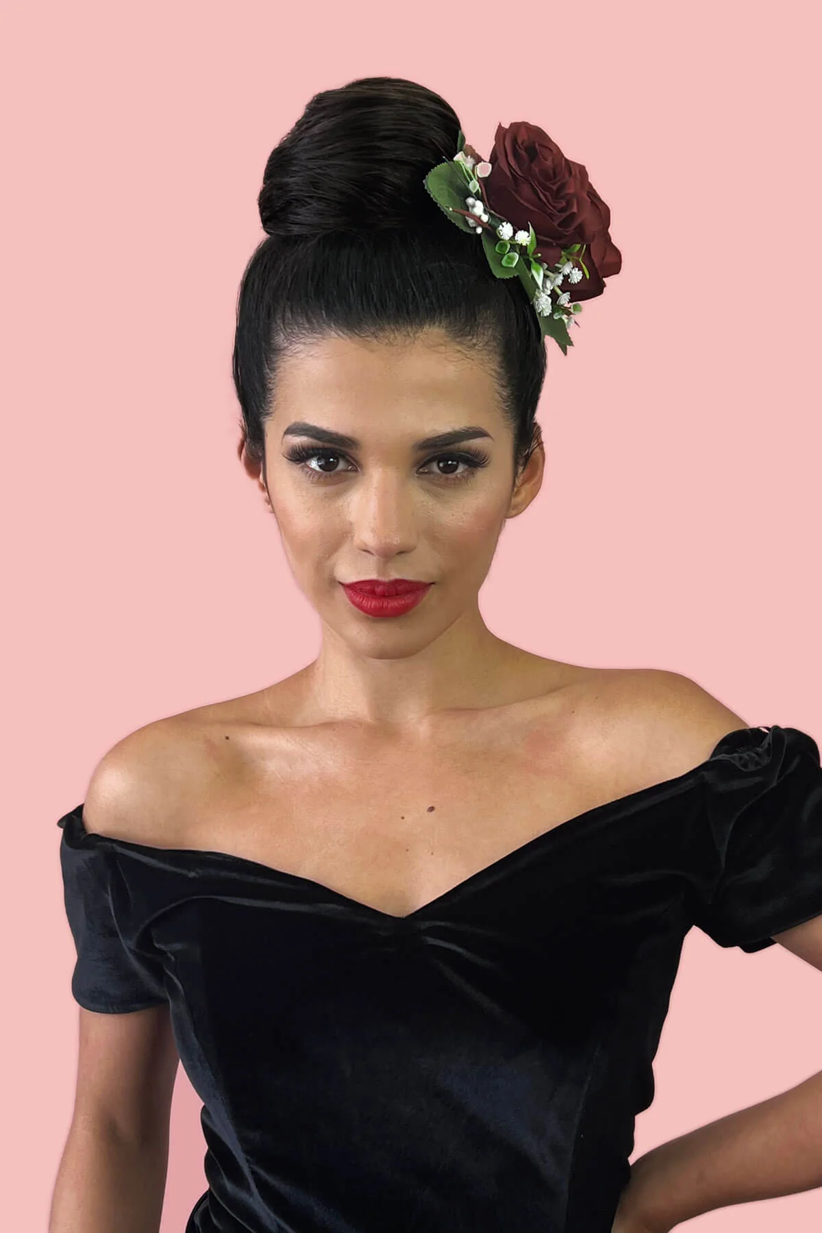 Hairpiece bun; instant perfect bun hairpiece: Hepburn - Image 8