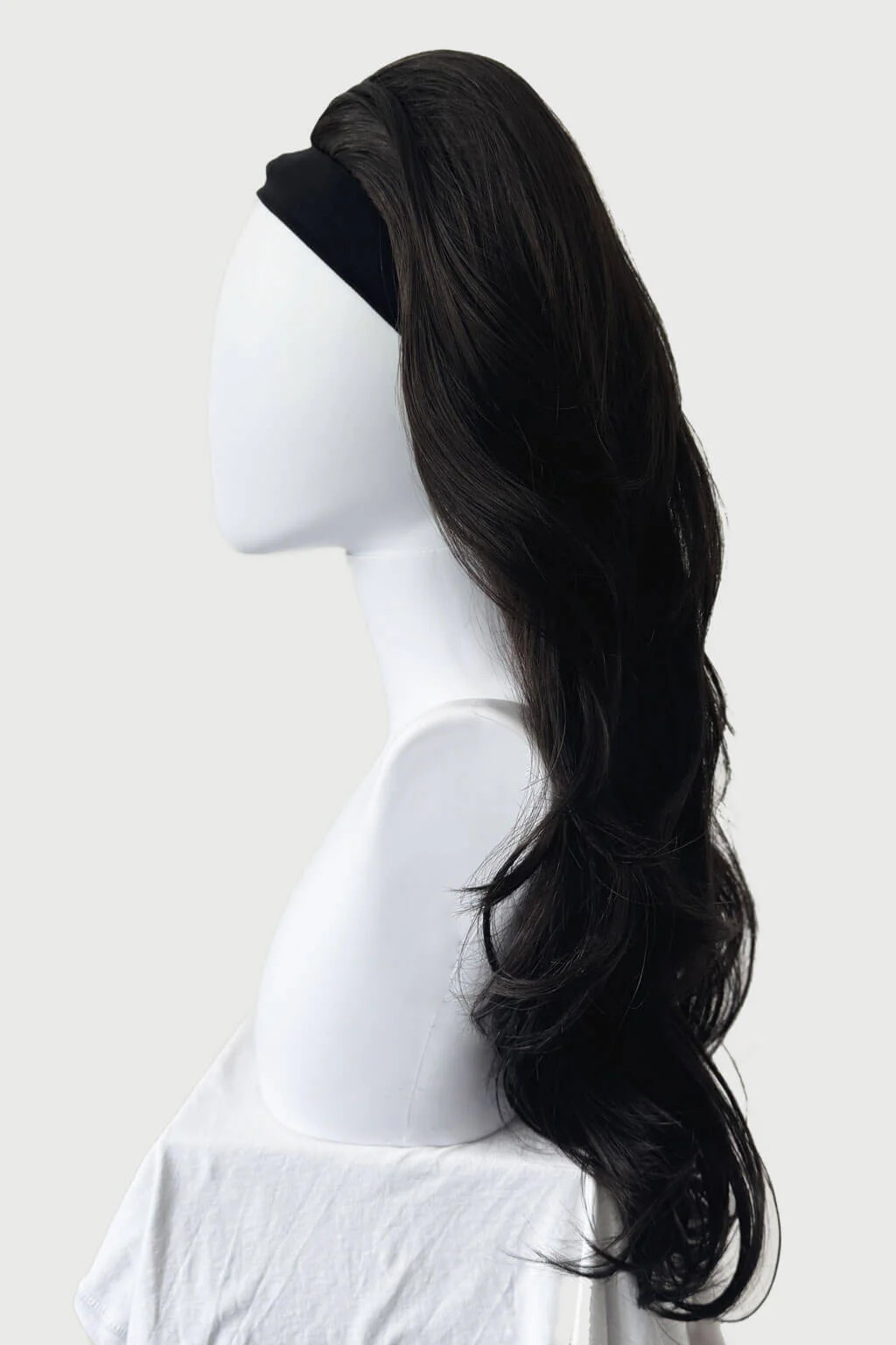 Helena - Bouffant Long Layered Tousled Half Wig - Image 12