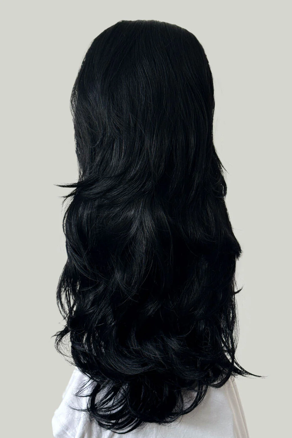 Helena - Bouffant Long Layered Tousled Half Wig - Image 3
