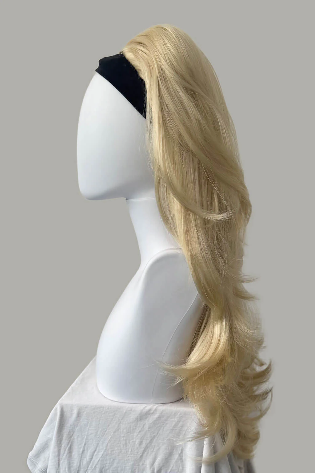 Helena - Bouffant Long Layered Tousled Half Wig - Image 58