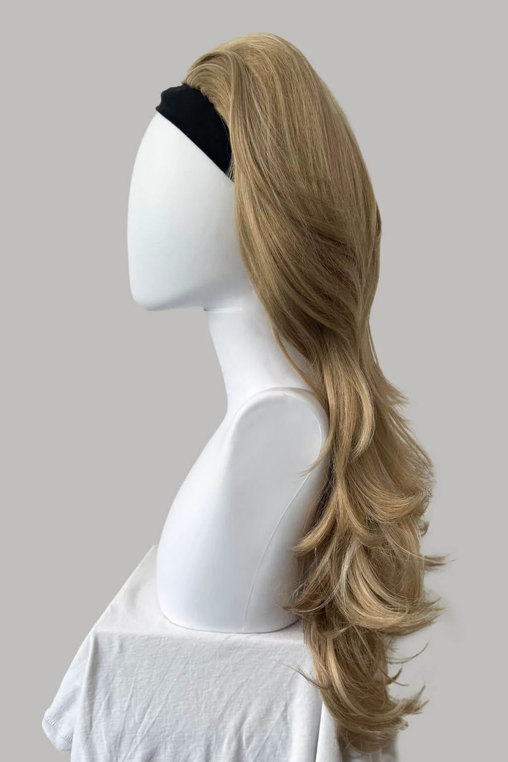 Helena - Bouffant Long Layered Tousled Half Wig - Image 62