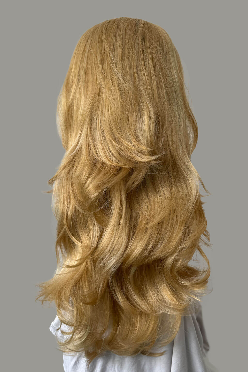 Helena - Bouffant Long Layered Tousled Half Wig - Image 71