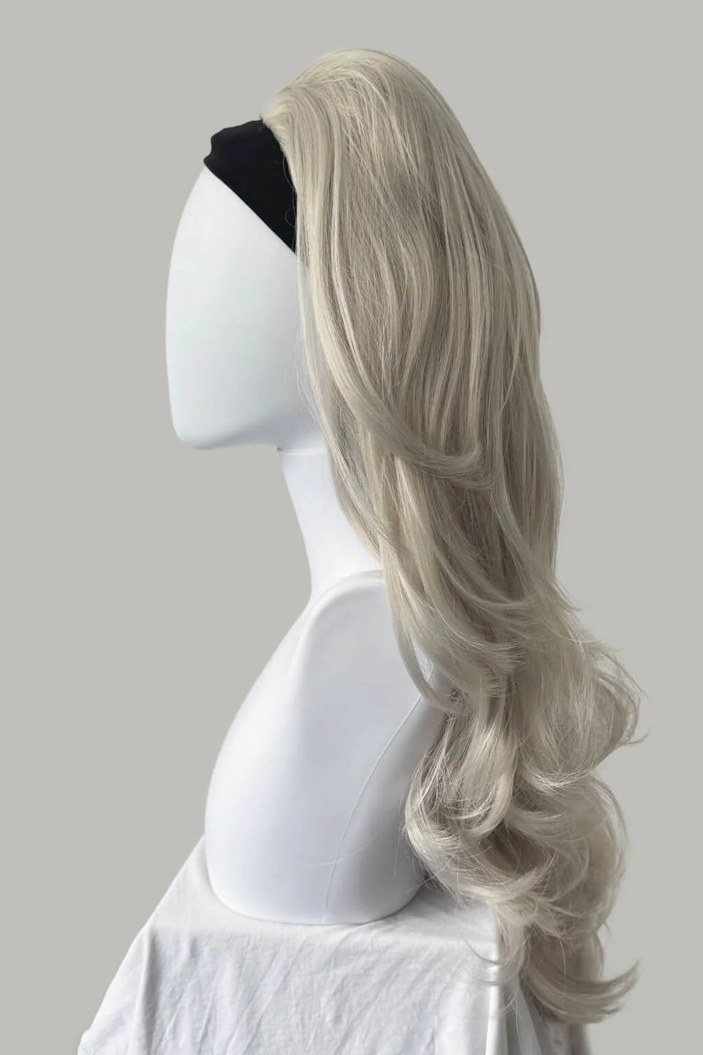 Helena - Bouffant Long Layered Tousled Half Wig - Image 90