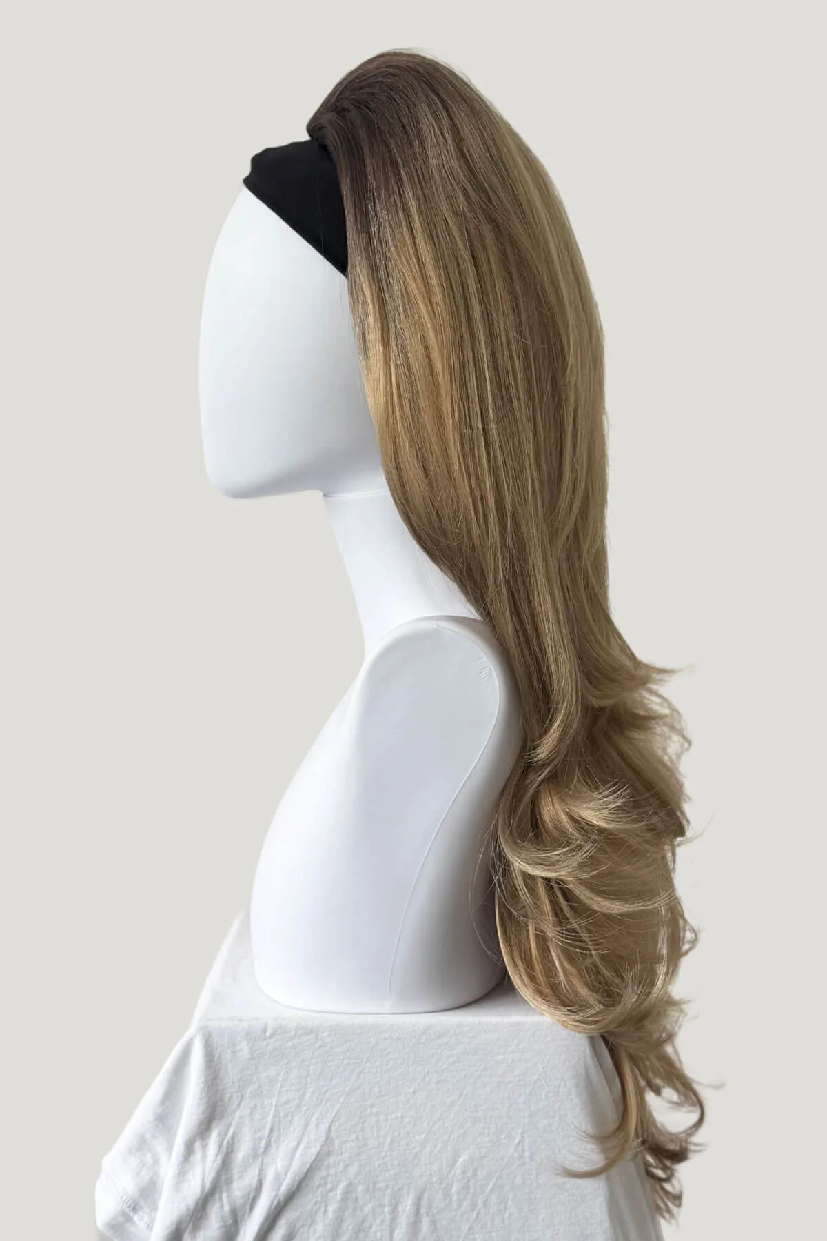 Helena - Bouffant Long Layered Tousled Half Wig - Image 98