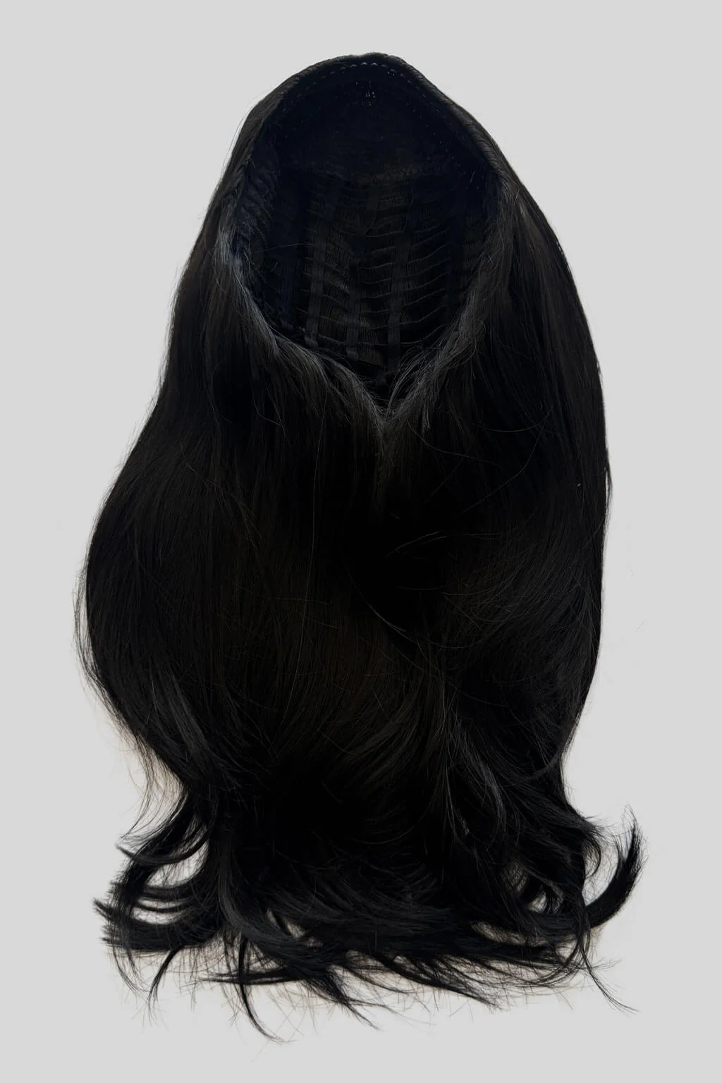 High crown long straight and layered half wig: Juliette - Image 12