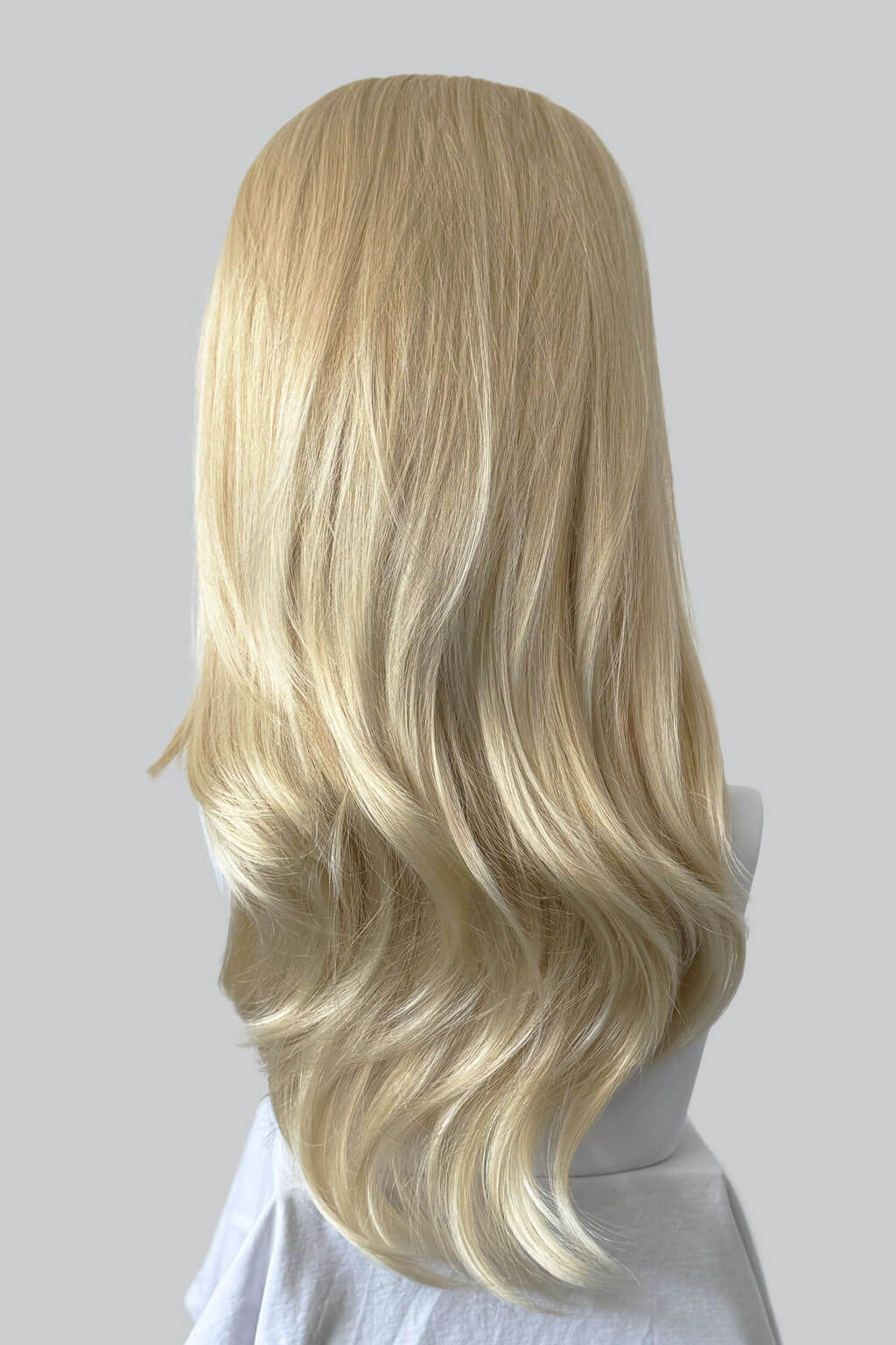 High crown long straight and layered half wig: Juliette - Image 40