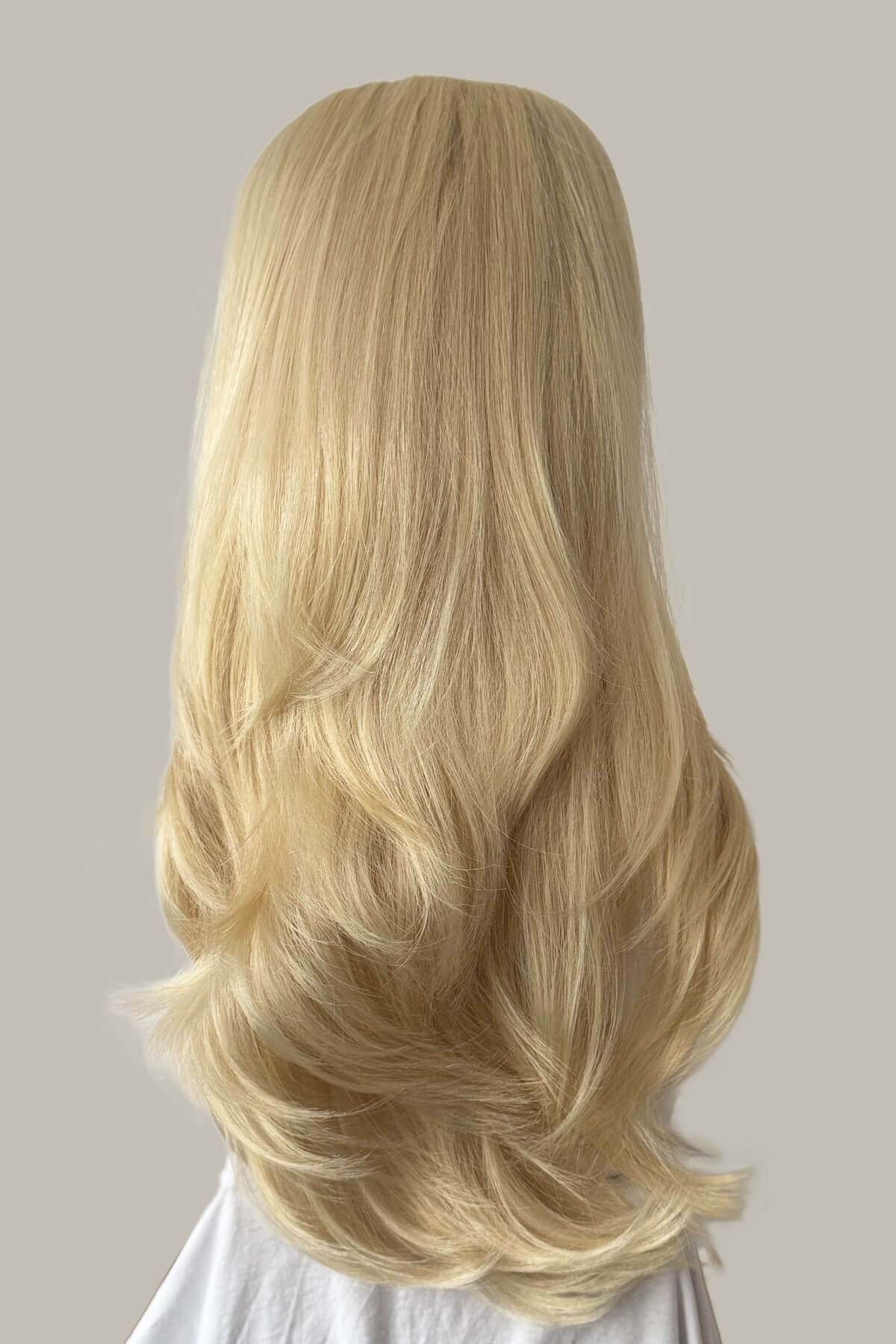 High crown long straight and layered half wig: Juliette - Image 45
