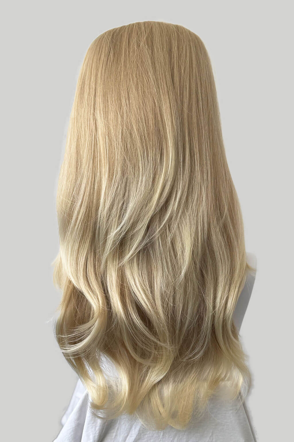 High crown long straight and layered half wig: Juliette - Image 49
