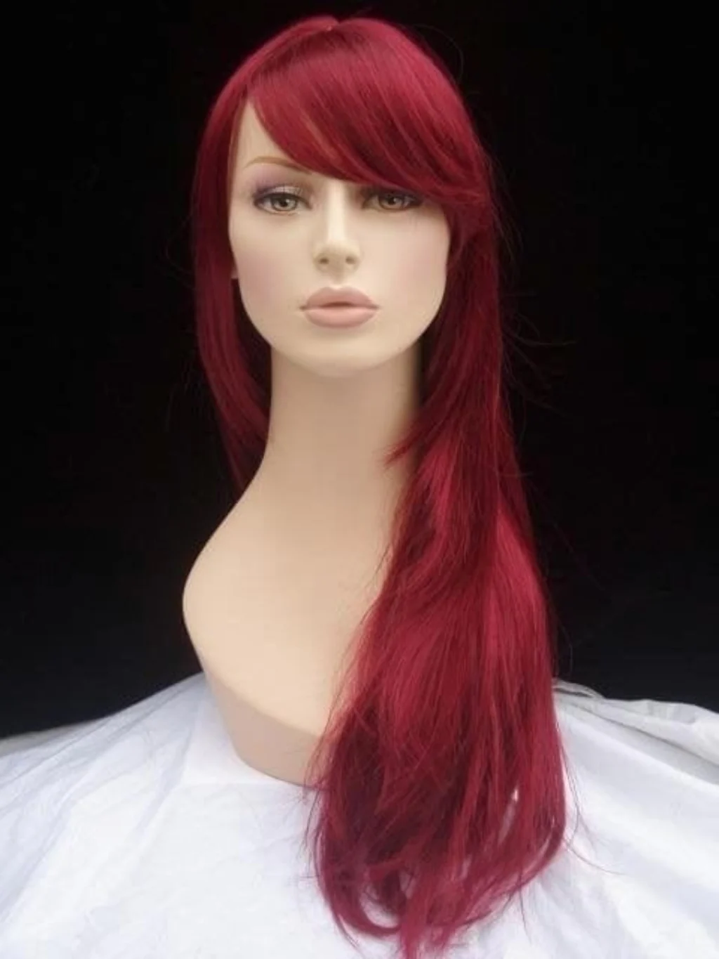 Long red wig, gently layered: Nina - Image 3