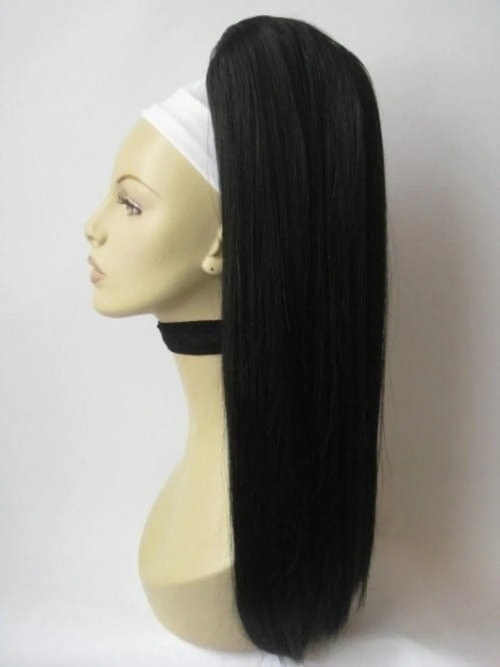 Straight ponytail hairpiece, long extension: Tara - Image 5
