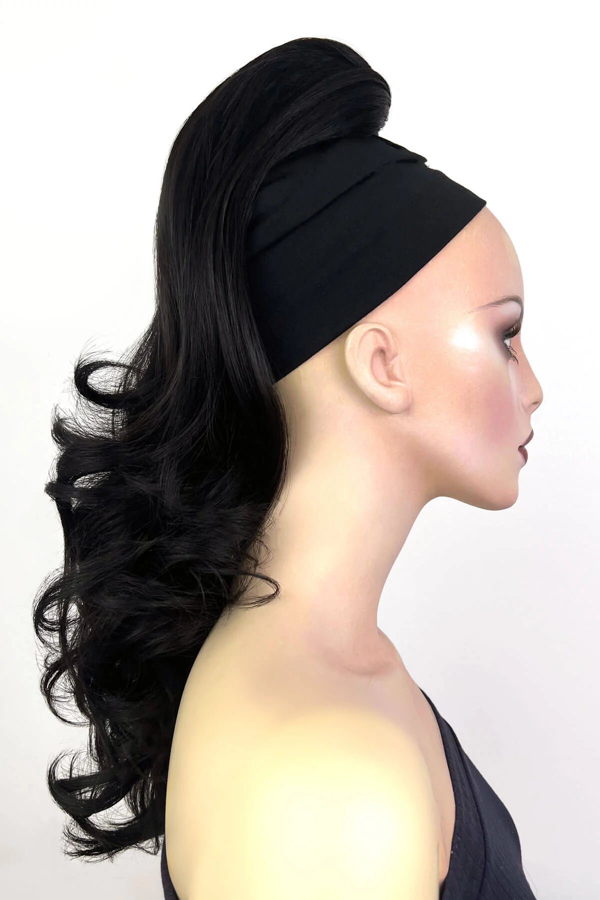 Long, wavy ponytail hairpiece extension: Casey - Image 4