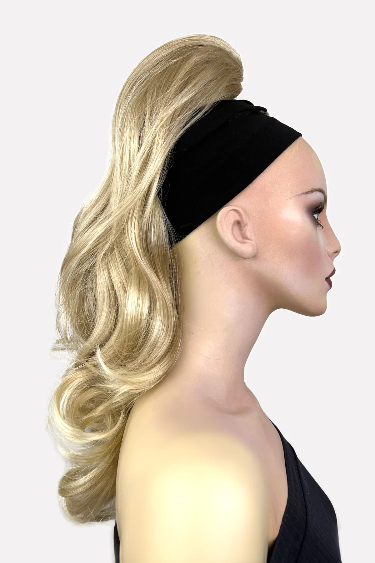 Long, wavy ponytail hairpiece extension: Casey - Image 9