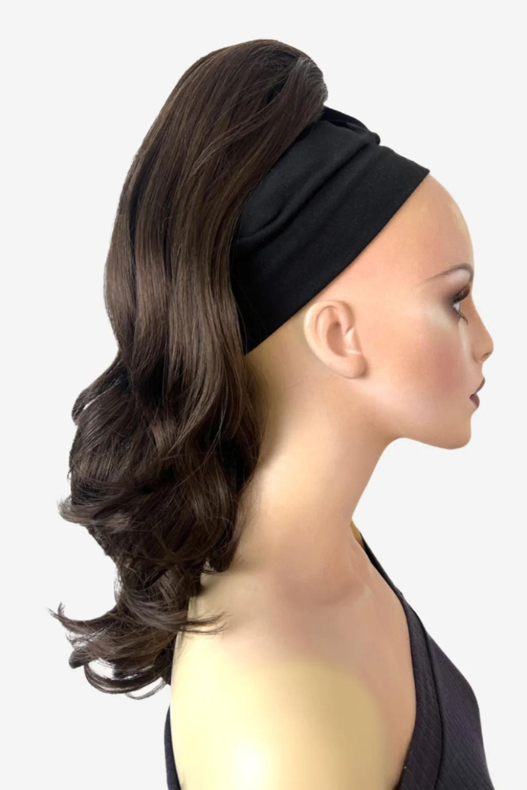 Ponytail hairpiece extension, layered with waves: Elsa - Image 10