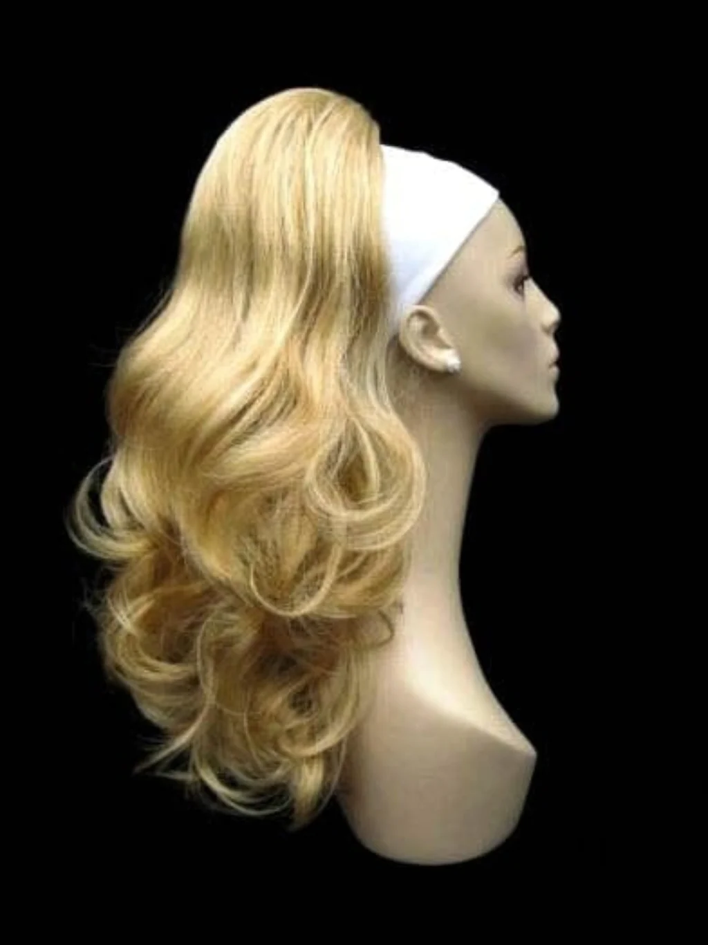 Ponytail hairpiece extension, layered with waves: Elsa - Image 15