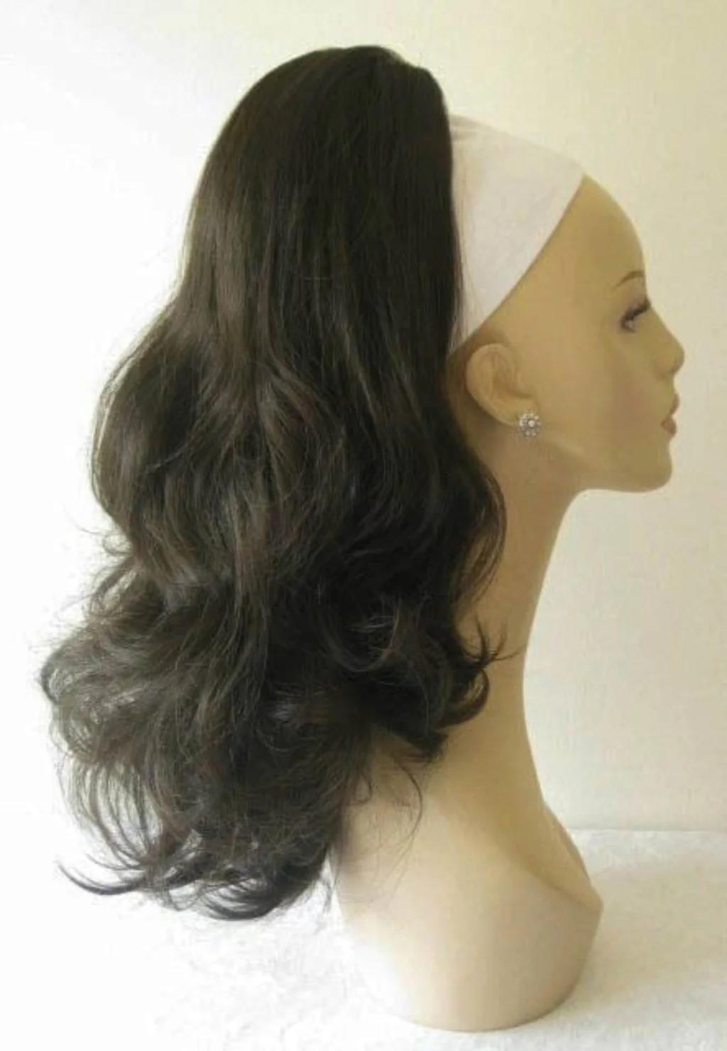 Ponytail hairpiece extension, layered with waves: Elsa - Image 5