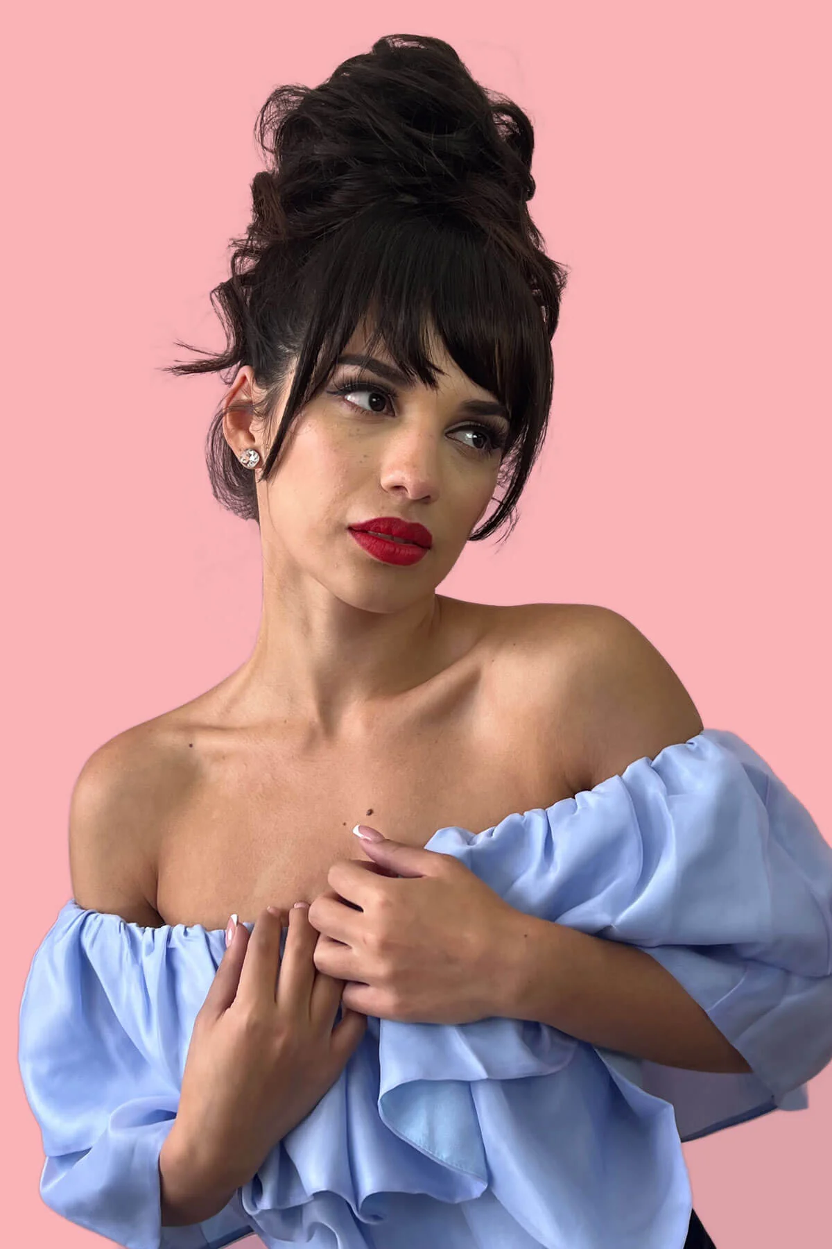 Scrunchie bun hairpiece, easy updo messy bun: Betsy - Image 5
