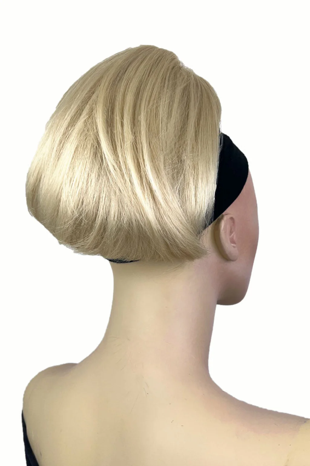 Short ponytail extension hairpiece, straight, full & bouncy: Tanaya - Image 12