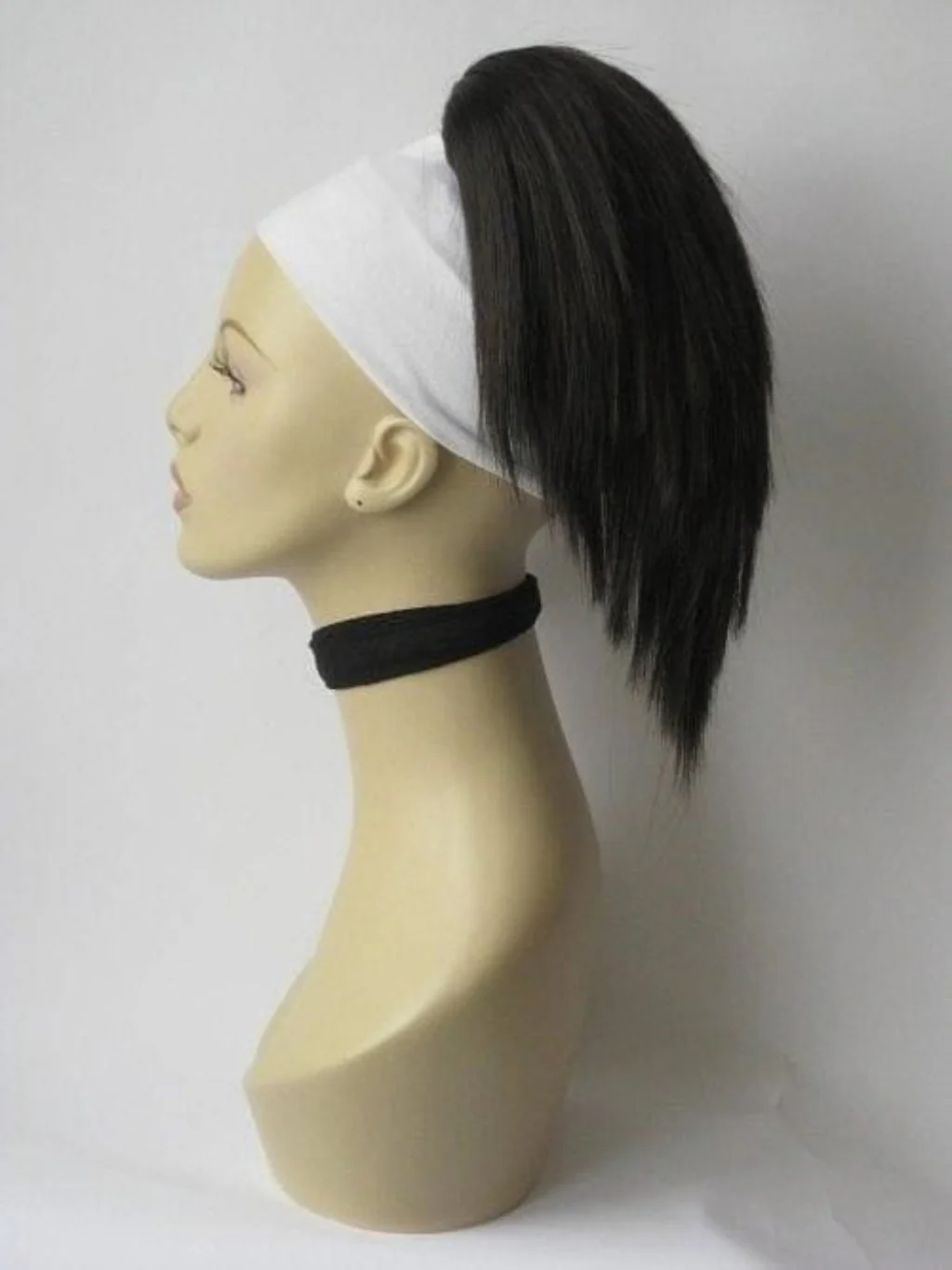 Straight ponytail hairpiece extension, short: Nyla - Image 3