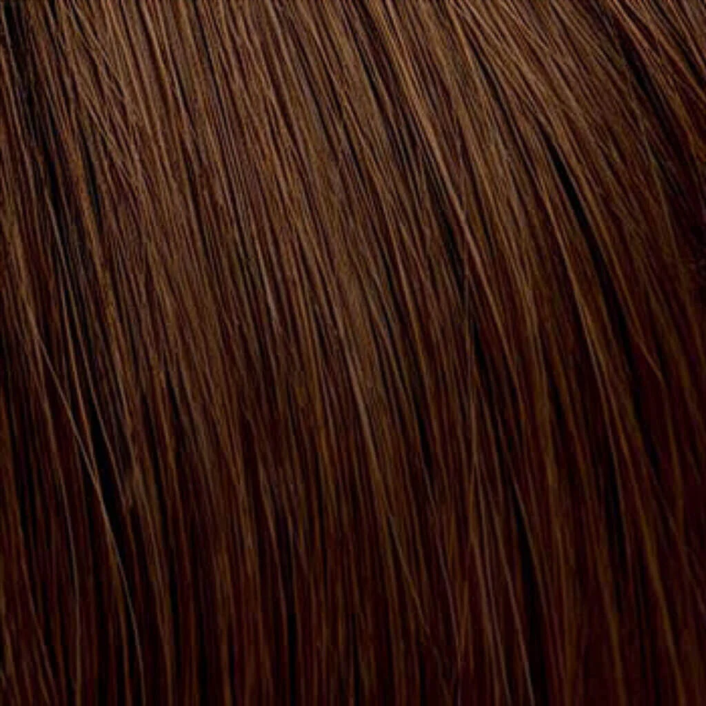 Clip in fringe hairpiece, thick, long, sweeping/clip-in bangs: Nova - Image 7