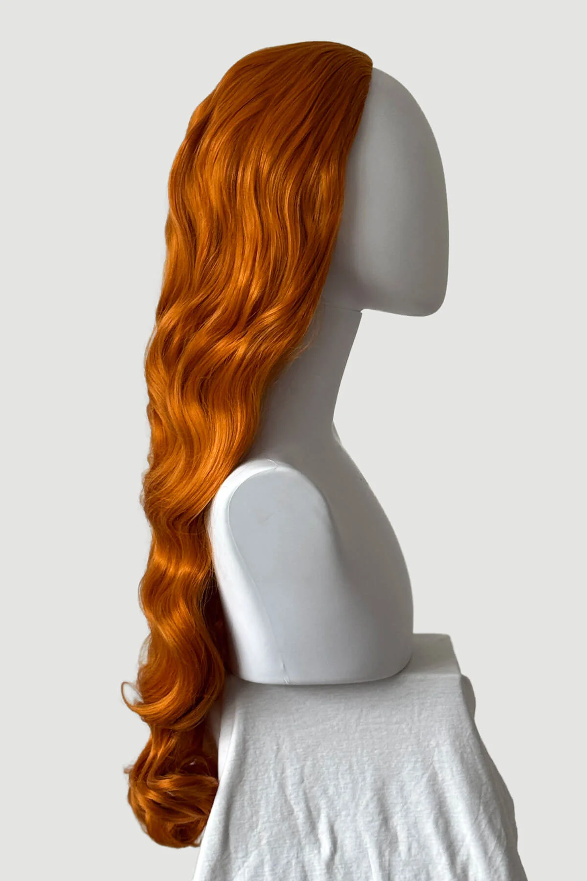 Ultra long half wig with hollywood waves: Mousumi - Image 23