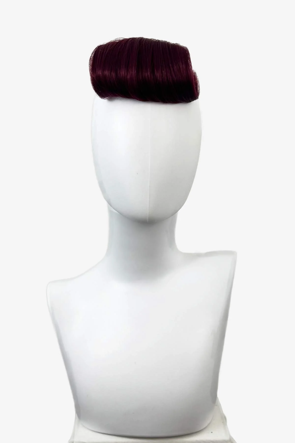 Victory roll fringe/bangs hairpiece, vintage style: Rosa - Image 11