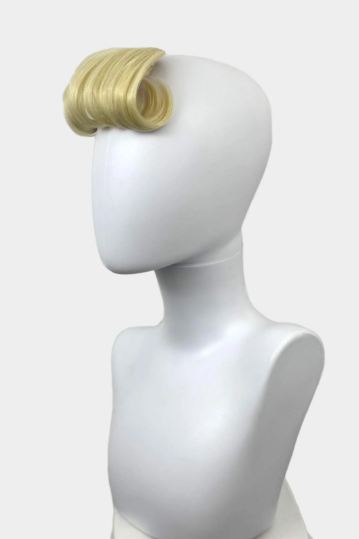 Victory roll fringe/bangs hairpiece, vintage style: Rosa - Image 18