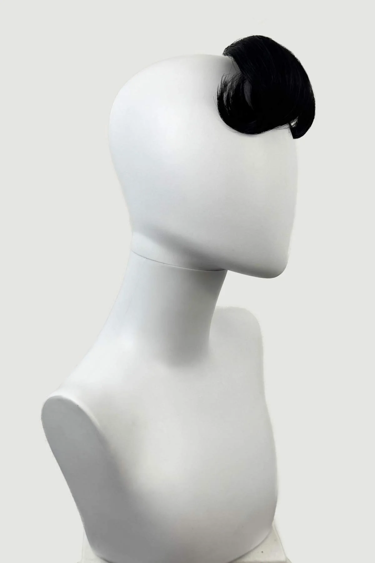 Victory roll fringe/bangs hairpiece, vintage style: Rosa - Image 4